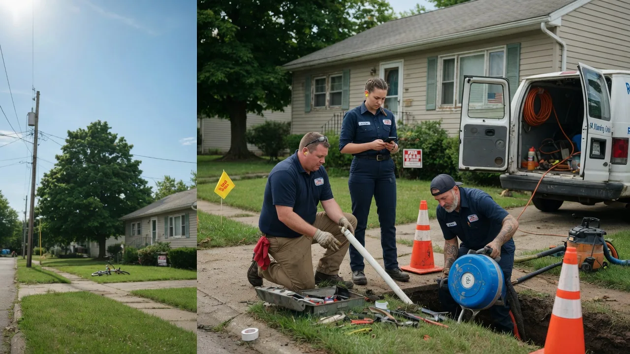 Sewer Line Repair in West Liberty, OH near me